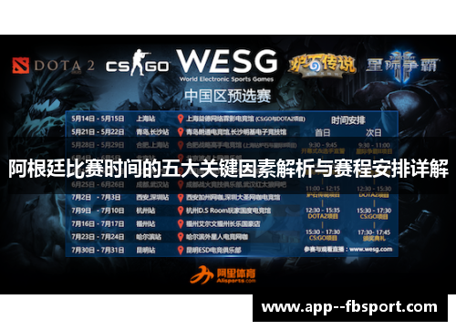 阿根廷比赛时间的五大关键因素解析与赛程安排详解