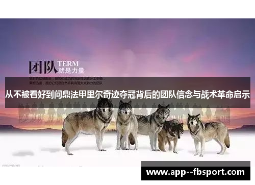 从不被看好到问鼎法甲里尔奇迹夺冠背后的团队信念与战术革命启示
